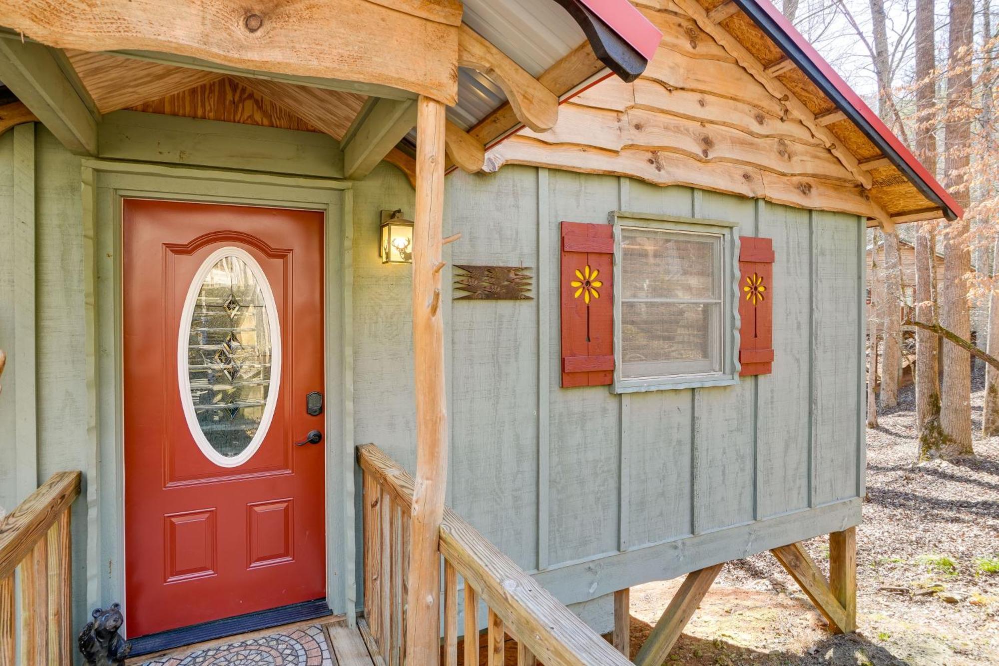 Secluded Family Retreat In Dahlonega With Hot Tub! Villa Buitenkant foto