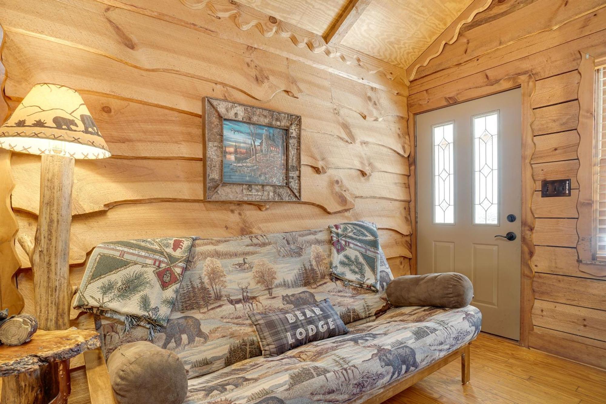 Secluded Family Retreat In Dahlonega With Hot Tub! Villa Buitenkant foto