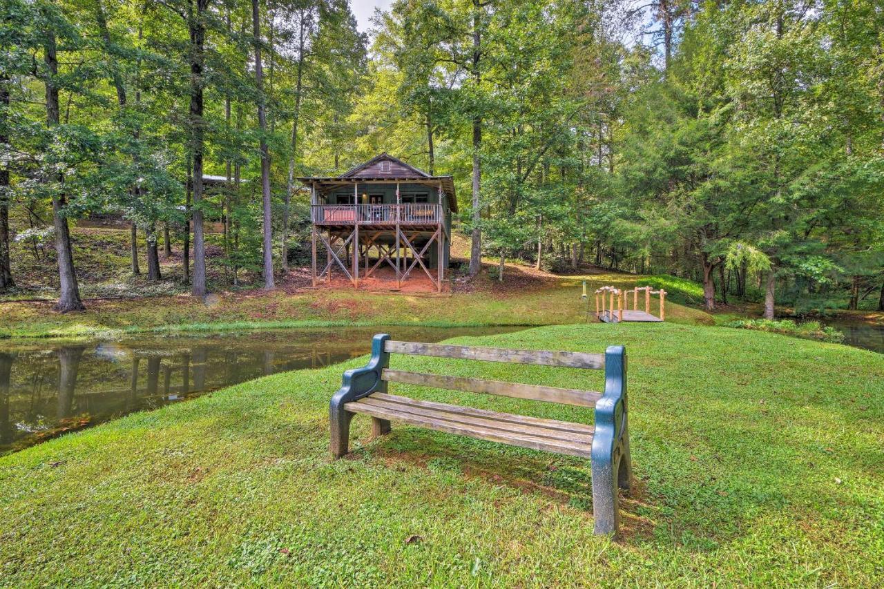 Secluded Family Retreat In Dahlonega With Hot Tub! Villa Buitenkant foto